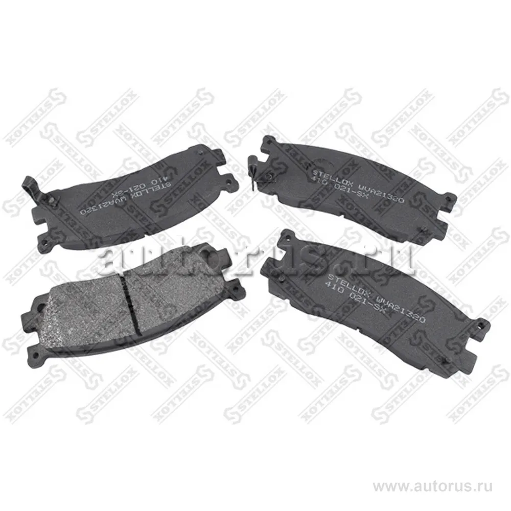 Колодки дисковые з. Mazda MPV 2.0i-3.0i & 4W STELLOX 410 021-SX