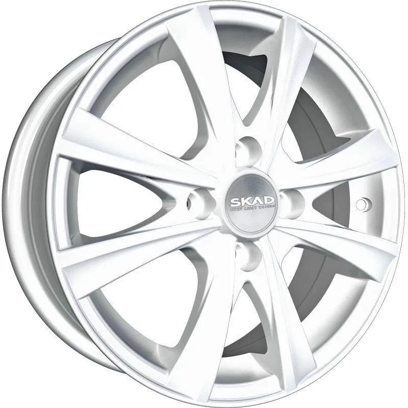 Диск литой R15 6J 4x100/67.1 ET45 СКАД Мальта белый 164 03 23