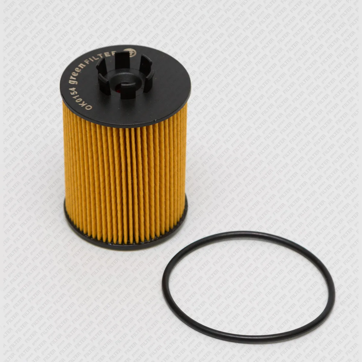 Фильтр масляный [Картридж] OPEL Astra G/Astra H/Corsa C/Corsa D/Meriva/Agila GREEN FILTER OK0154