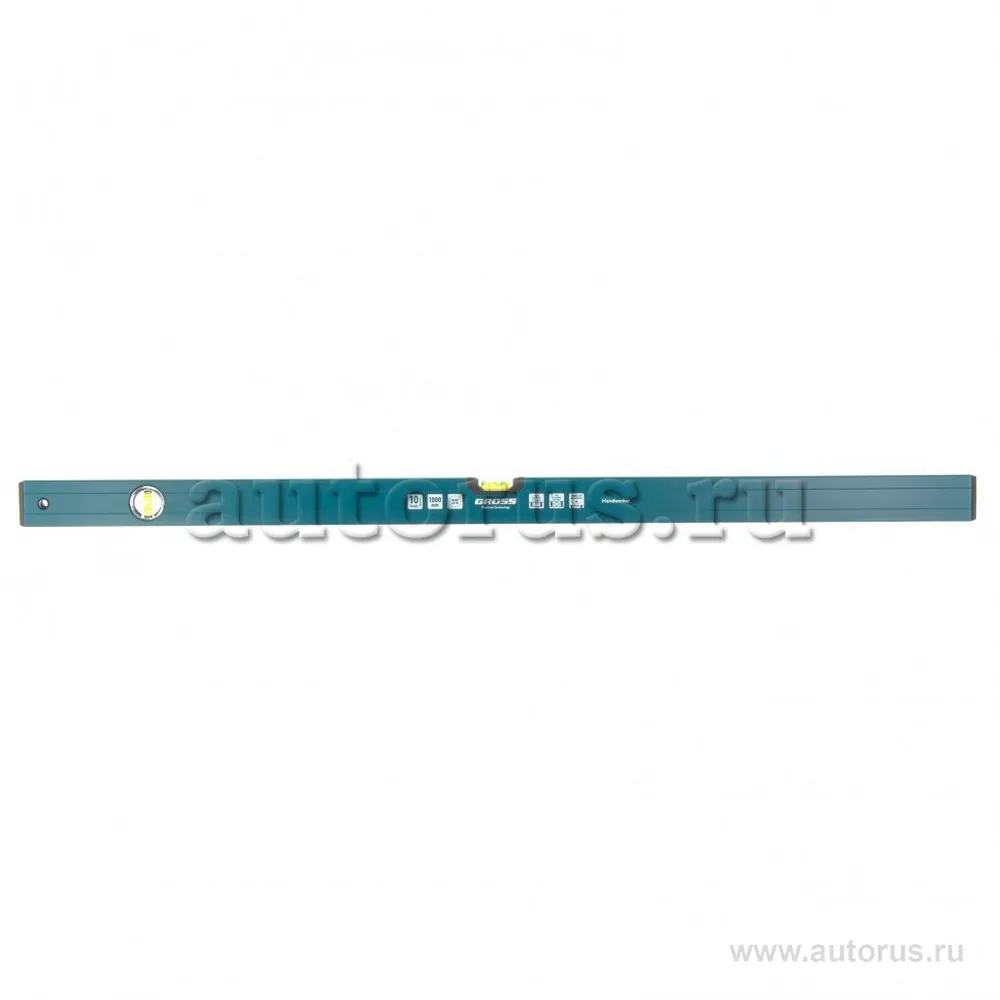 Уровень алюминиевый, 1500 мм, 2 глазка, HanD Werker Gross 33905 GROSS 33905