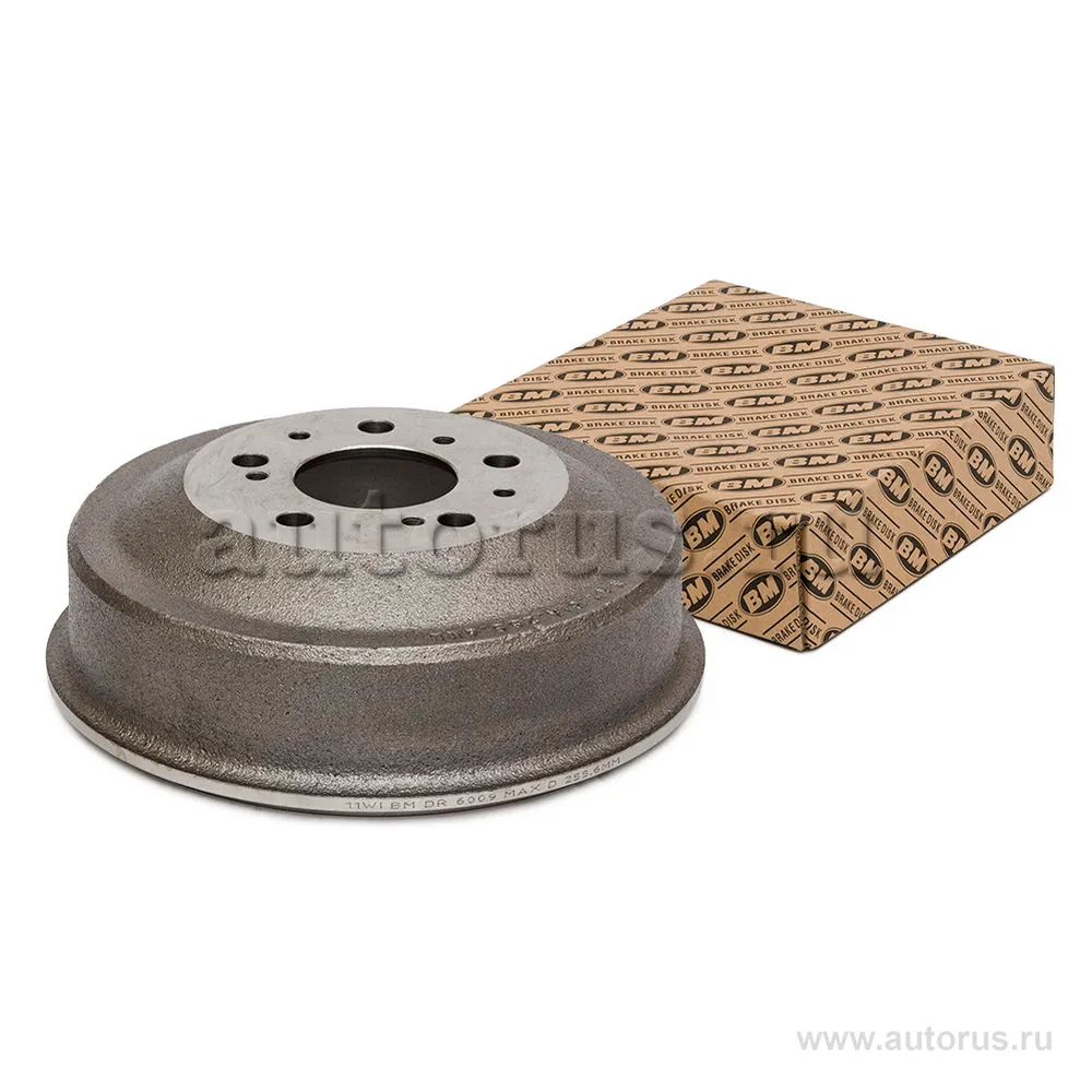 Барабан тормозной задний для CITROEN/PEUGEOT/FIAT BOXER II, DUCATO Q11, Q15, JU BM DR 6009