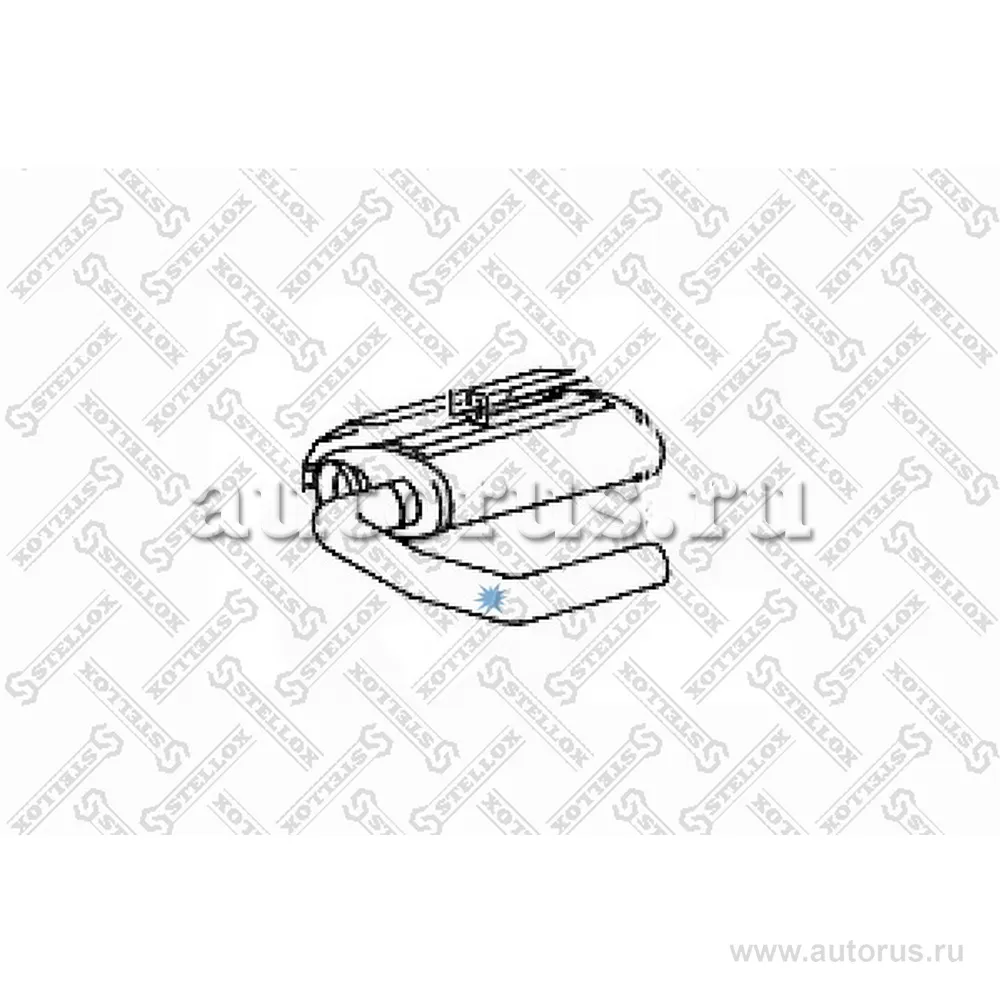 Резонатор малый (2резонатора) Omn MB 20 STELLOX 8203043_SX