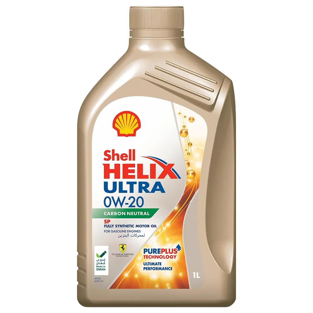 Масло моторное SHELL Helix Ultra SP 0W-20 синтетическое 1 л 550075628