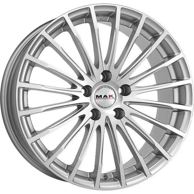 Диск литой R18 8J 5x114.3/76 ET40 MAK Fatale Silver F8080FASI40FF