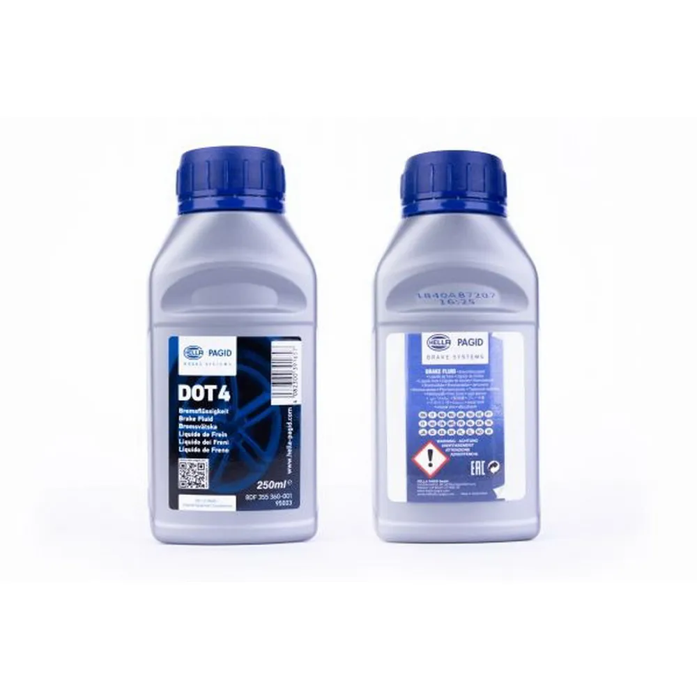 Тормозная жидкость DOT4 250ml