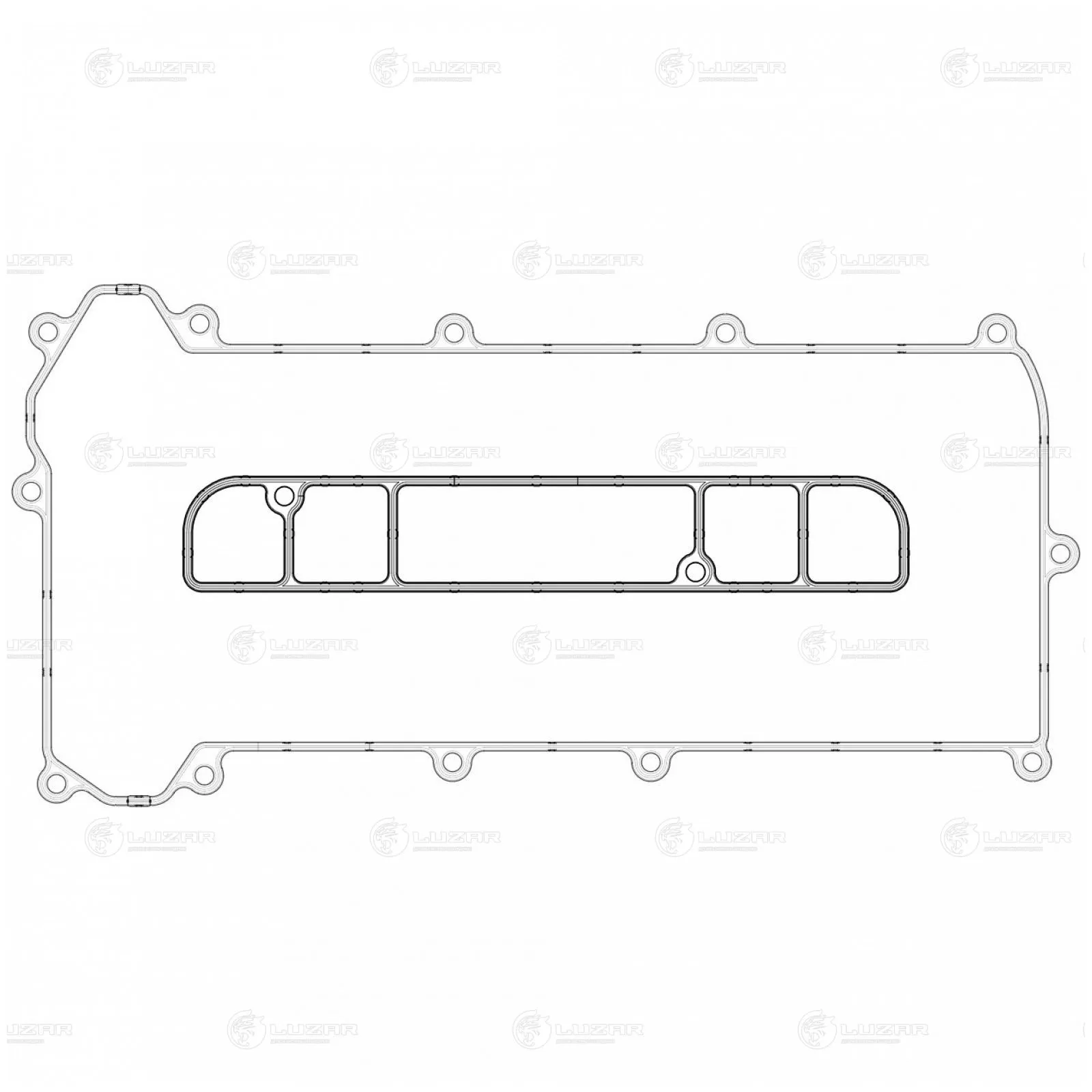 Прокладка клапанной крышки для Mazda CX-7 (06-) 2.3T LUZAR LES 22504