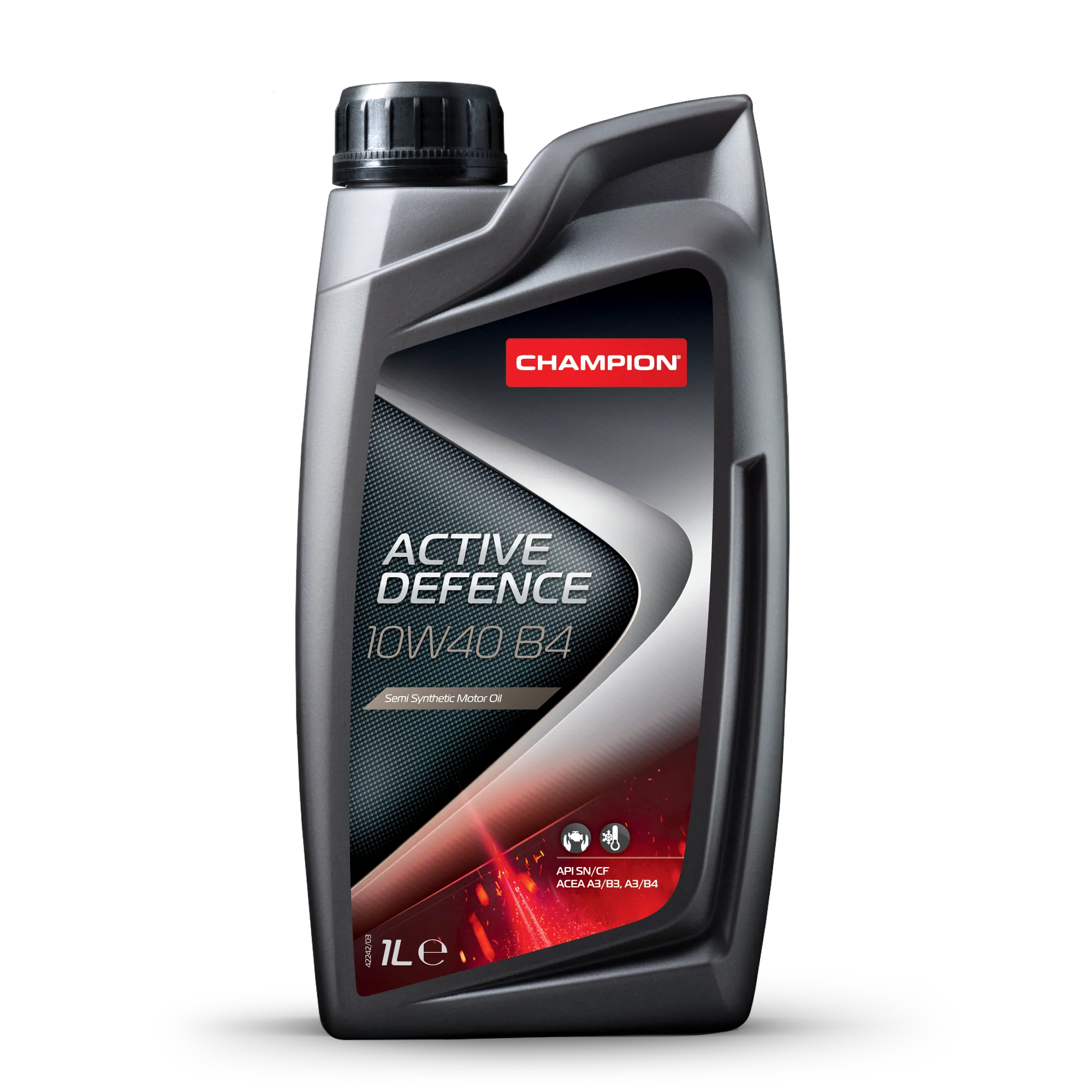 Масло моторное CHAMPION ACTIVE DEFENCE 10W40 B4 1L MB 229.1 RENAULT RN 0700 VW 501.01 VW 505.00 A