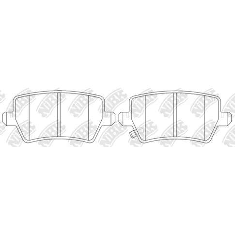 Колодки спортивные CHERY TIGGO 5x | TIGGO 4, Tiggo 8 (T18), TIGGO 8 P NIBK PN8005S
