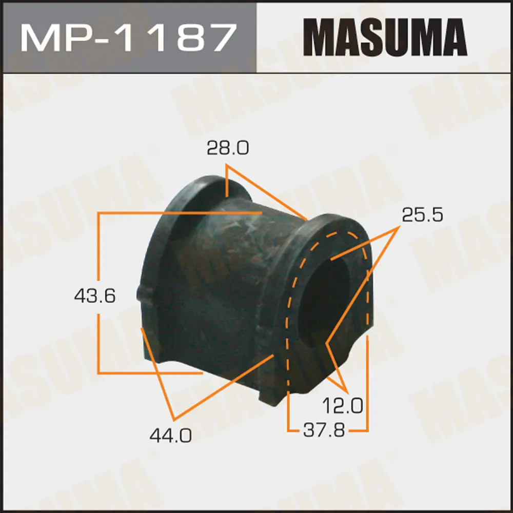 Втулка стабилизатора MITSUBISHI COLT MASUMA MP-1187