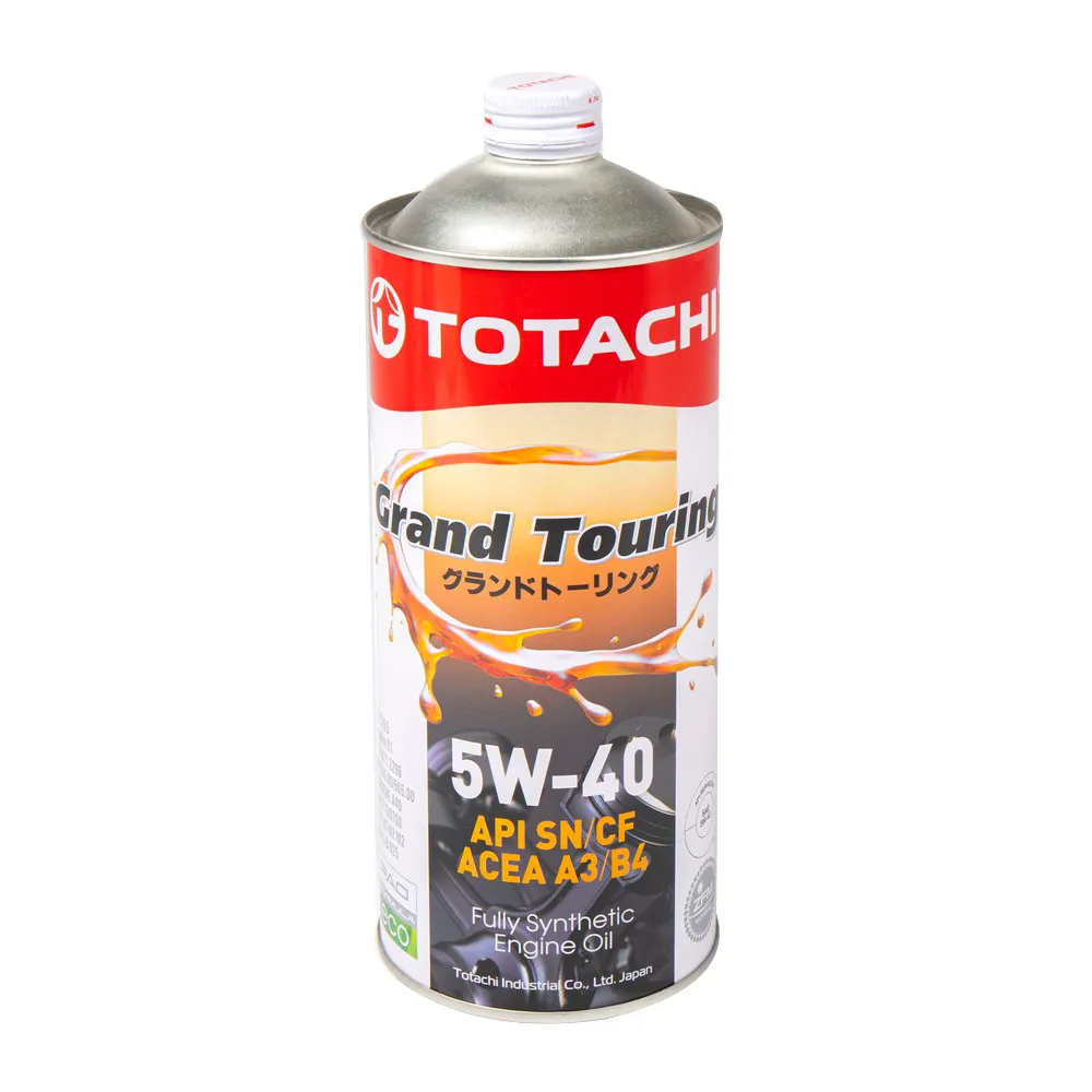 Масло моторное TOTACHI Grand Touring SN 5W-40 синтетическое 1 л 4562374690837