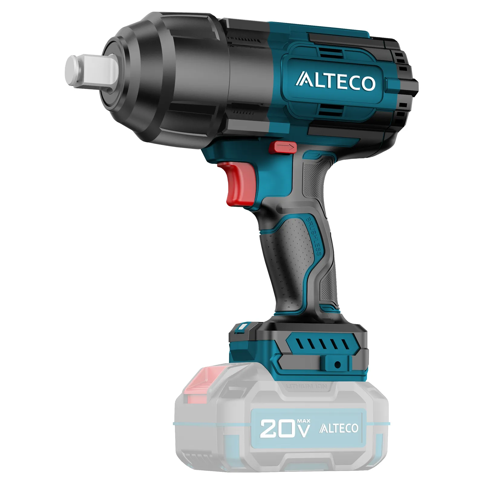 Бесщеточный аккумуляторный ударный гайковерт ALTECO CIW 20-1200 Li BL Solo (без АКБ И ЗУ) ALTECO 68794