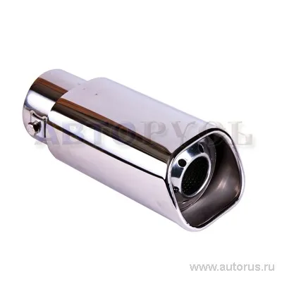Насадка на глушитель 78x185x63 мм хром BOLK BK01403
