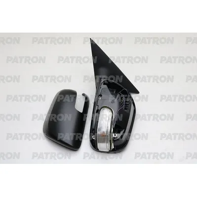 Зеркало наружное лев подогр, электроскл, грунт,указ повор, выпукл T PATRON PMG3907M07
