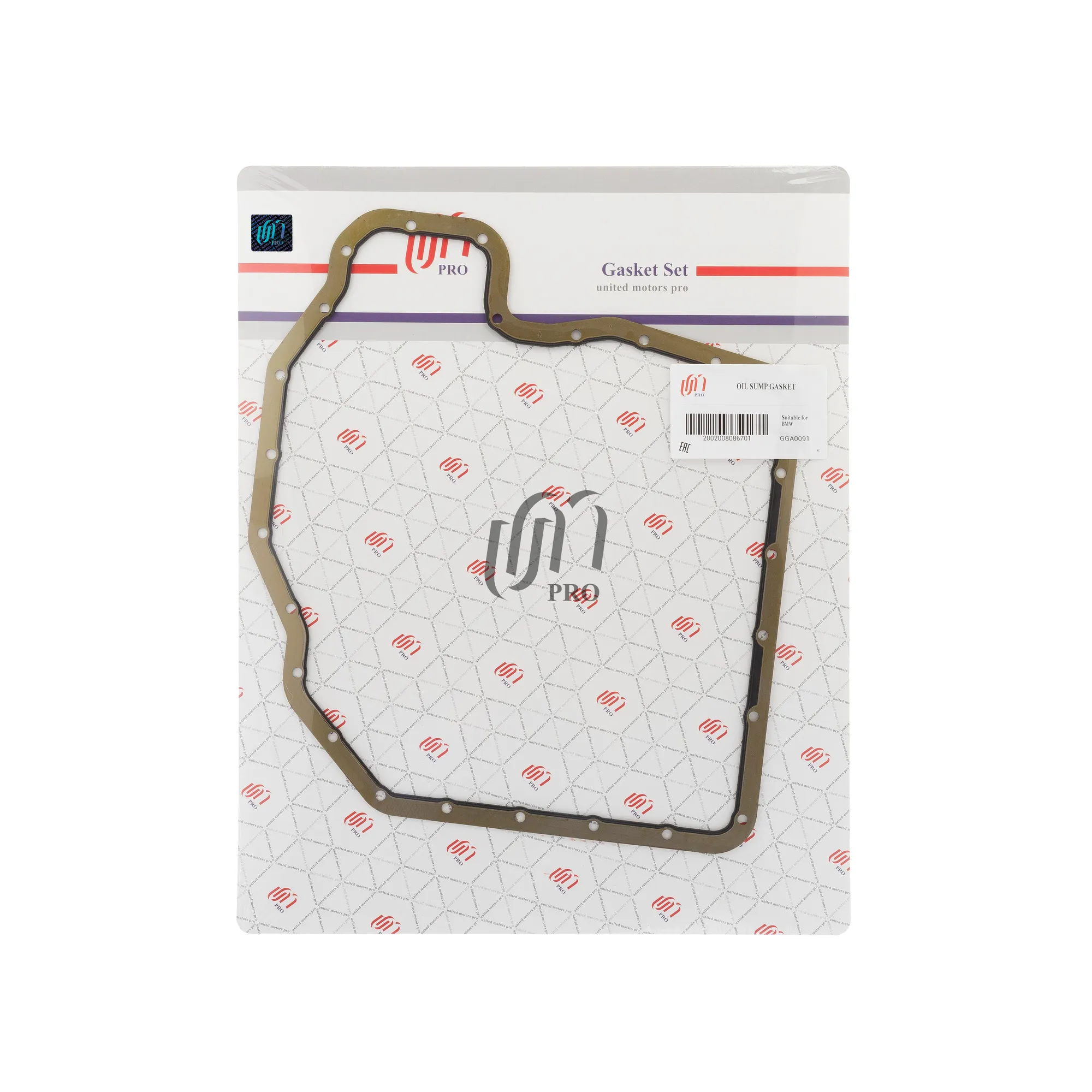 Прокладка поддона BMW M60 M62 (11 13 1 436 324) UM UNITED MOTORS GGA0091