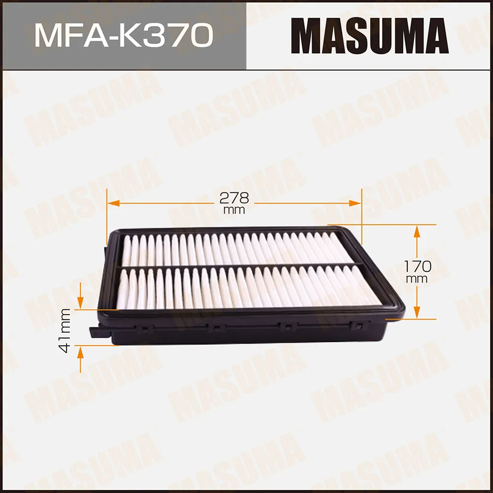 Фильтр воздушный KIA SPORTAGE IV MASUMA MFA-K370