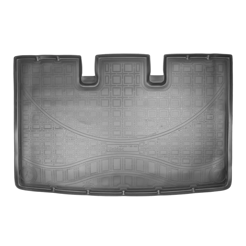Коврики в багажное отделение для Volkswagen Caravelle T5 (2003-2015)\ Volkswagen Caravelle T6 (2015) NORPLAST NPA00-T95-100