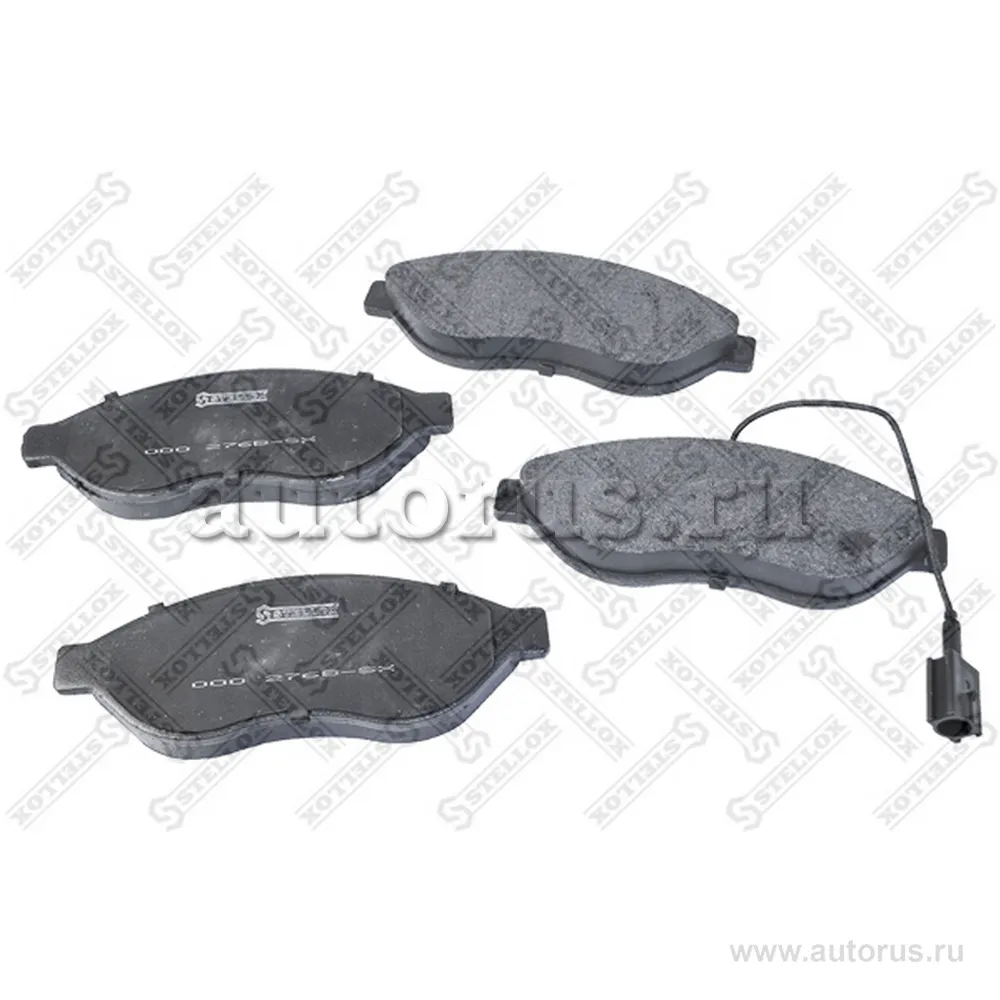 Колодки дисковые п. Citroen Jumper, Fiat Ducato, Peugeot Boxer 2.2 STELLOX 000 276B-SX