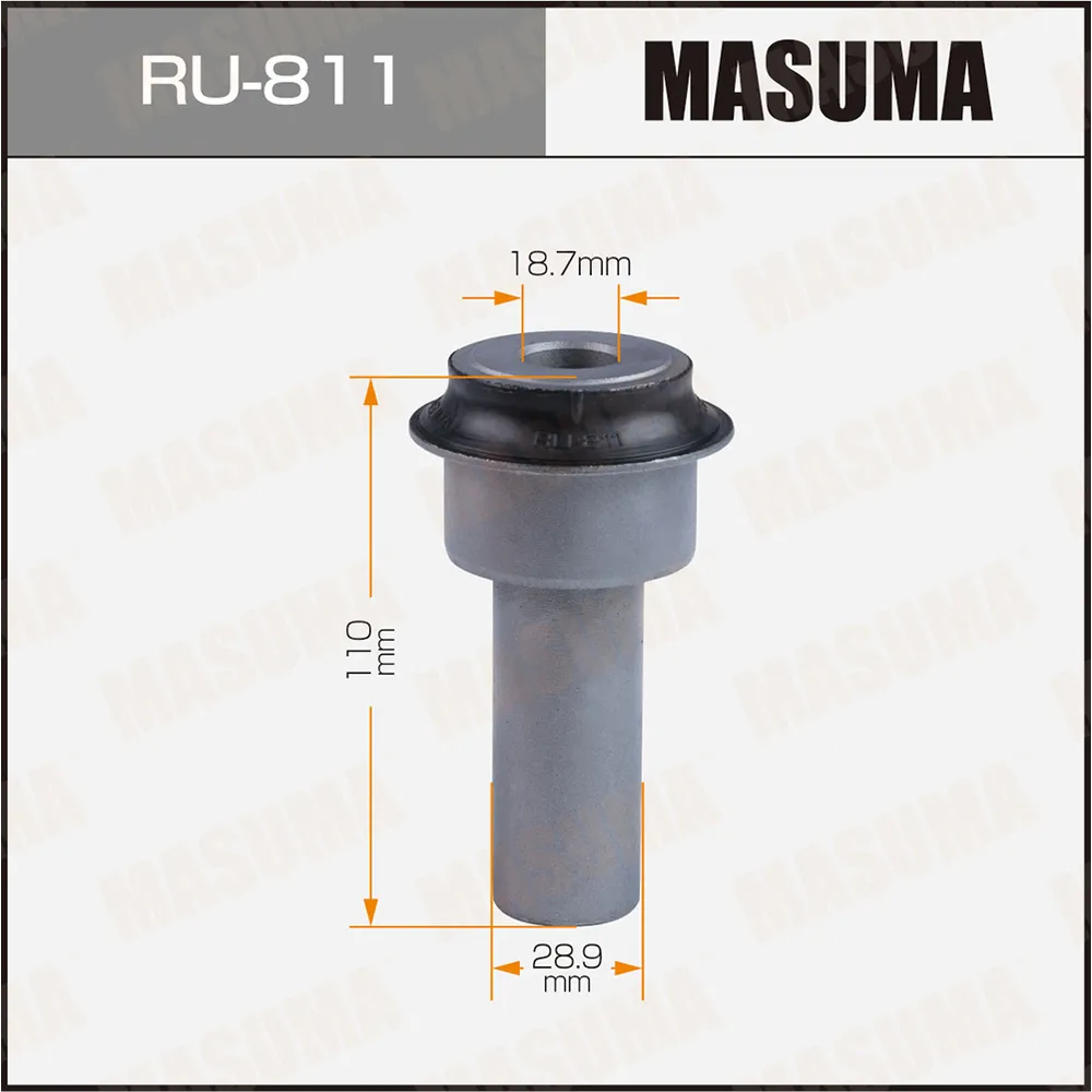 Сайлентблок передн. MASUMA RU811
