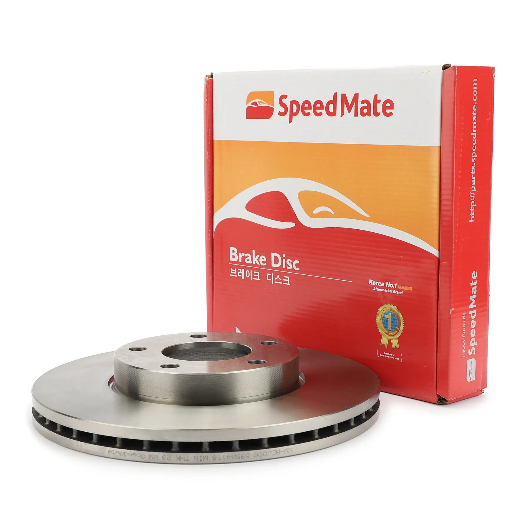 Диск тормозной передний MAZDA 3 (BK,BL ),5 (CW) SPEEDMATE SM-BDJ066