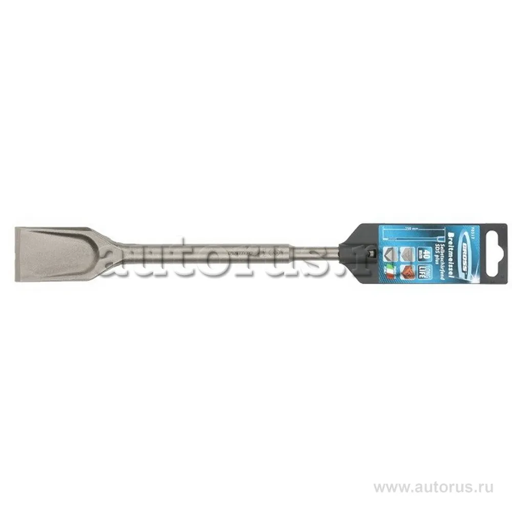 Зубило пикообразное для перфоратора, 250 мм, PRO, SDS PLUS GROSS 70316
