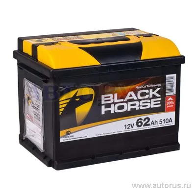 Аккумулятор FARMAKOM MB BLACK HORSE 62 А/ч прямая L+ 242x175x190 EN510 А
