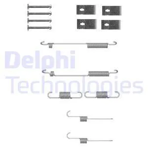 Ремкомплект пружин для задних барабанных колодок HYUNDAI Getz 09/02-> DELPHI LY1332