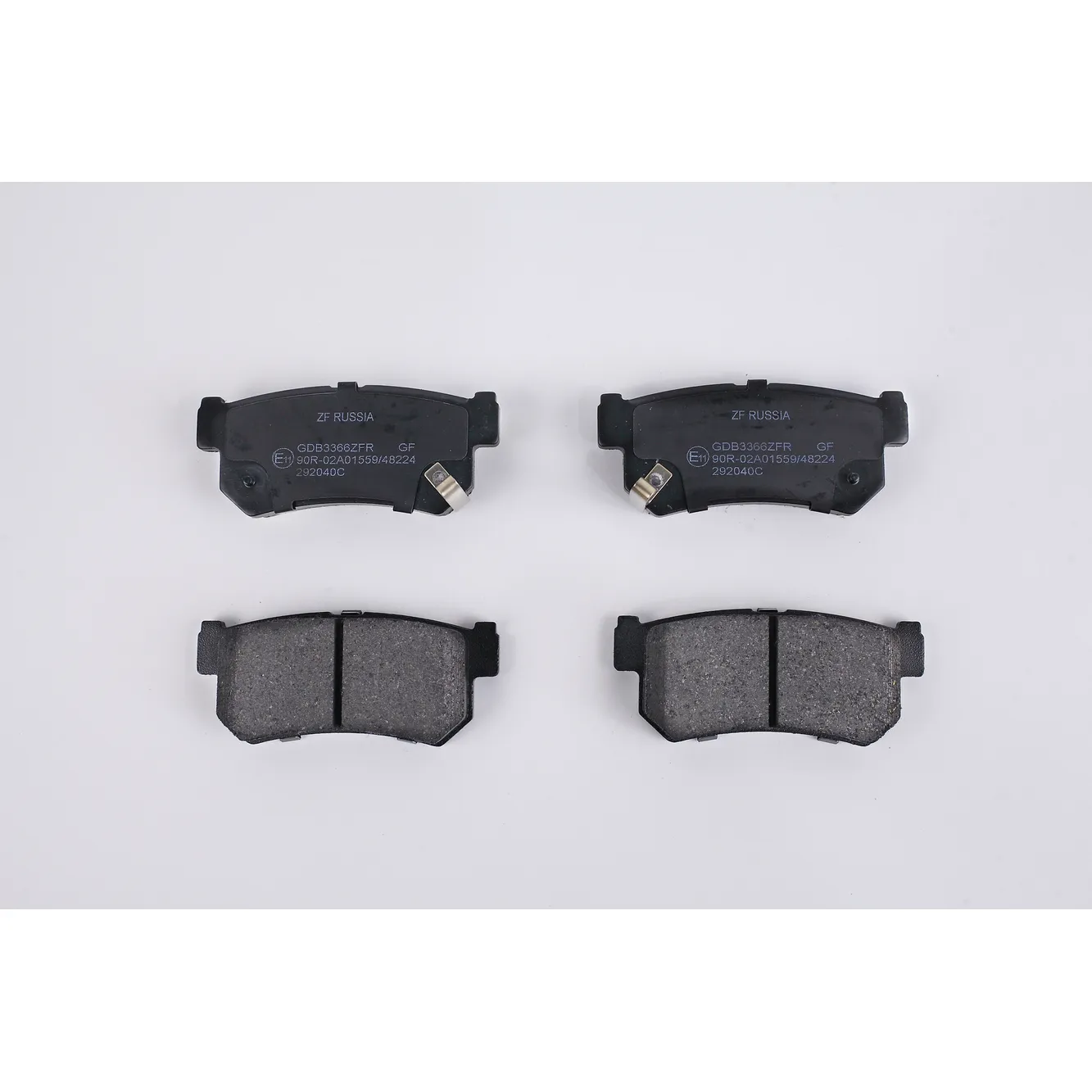 Колодки тормозные ZF Russia GDB3366ZFR