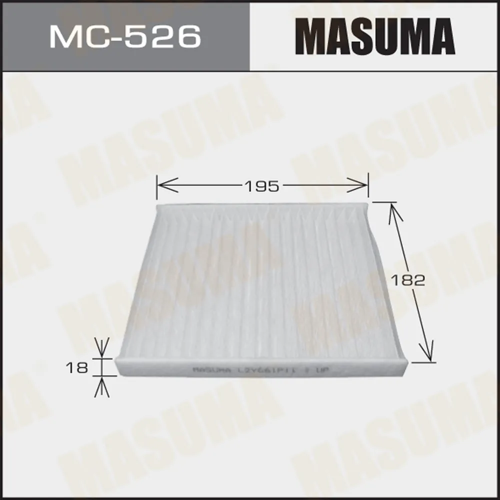Фильтр салона MASUMA mc526