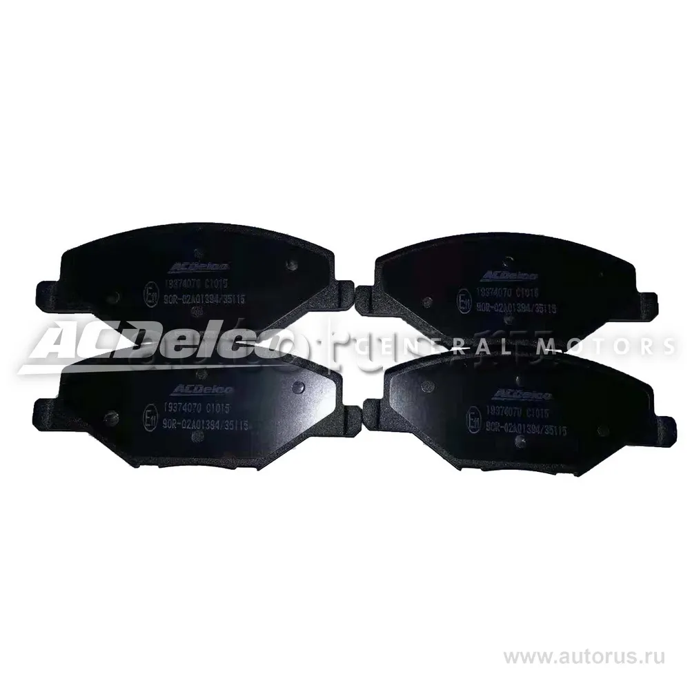 Колодки передние ACDelco 19374070