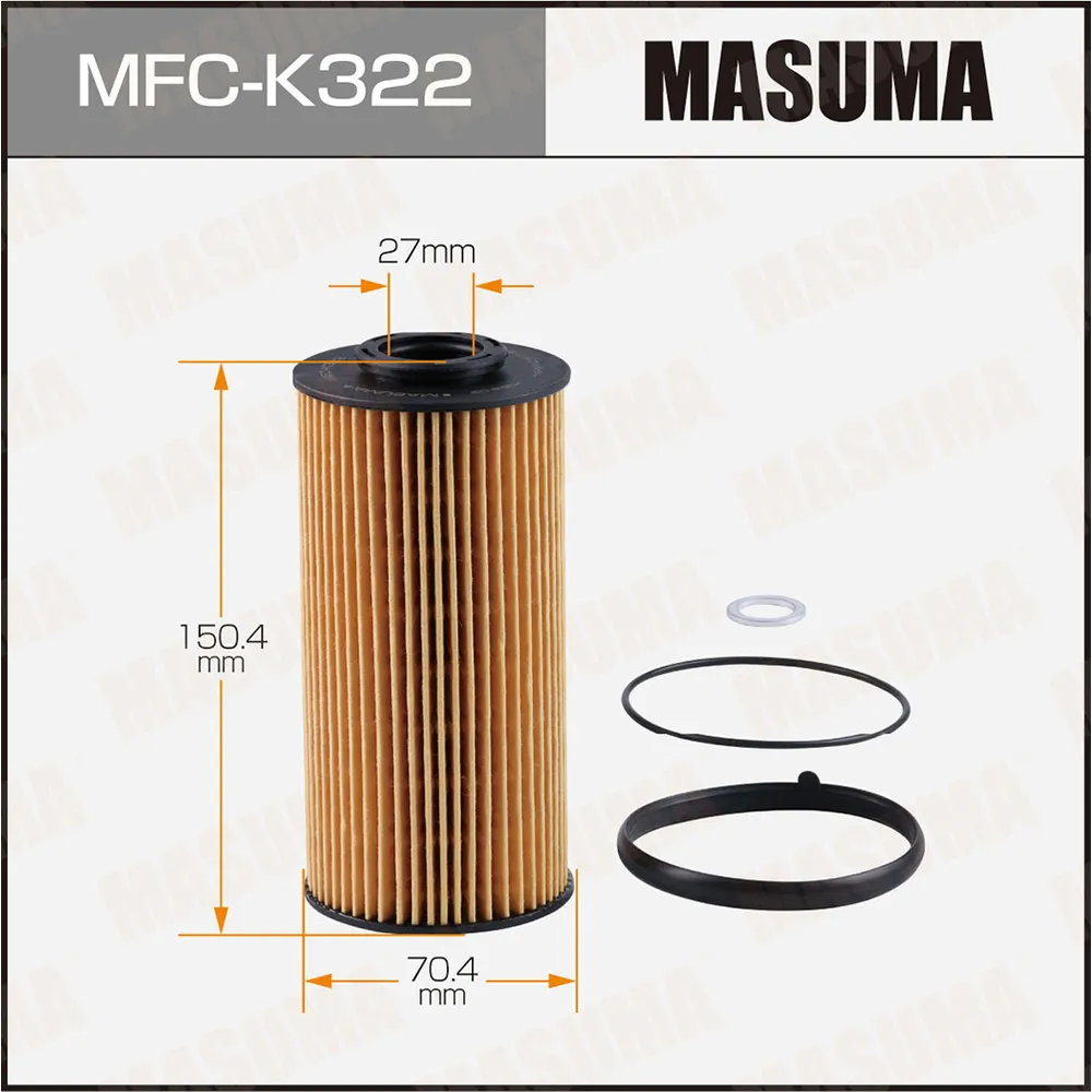 Фильтр масляный GENESIS GV80 20- MASUMA MFCK322