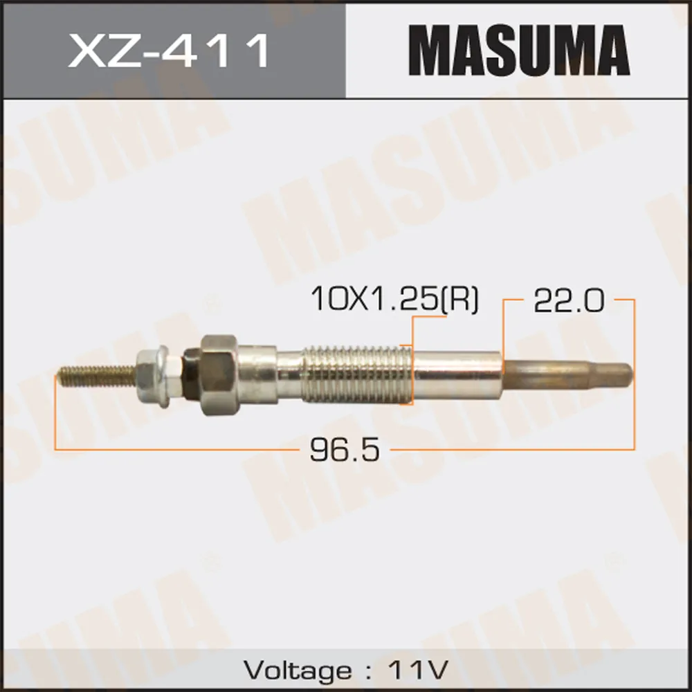 Свеча накаливания MAZDA BONGO MASUMA XZ-411