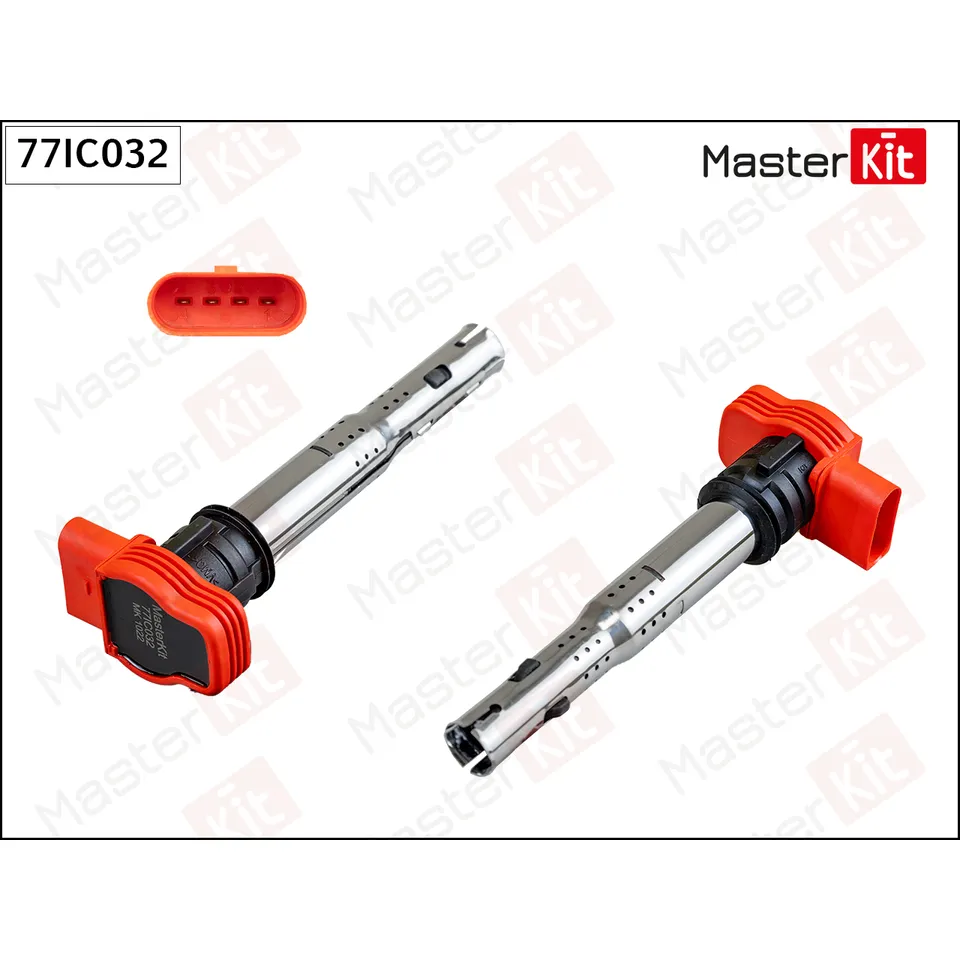 Катушка зажигания AUDI A4/A6/A8/Q7 2.0-4.2 04-08 MASTERKIT 77IC032
