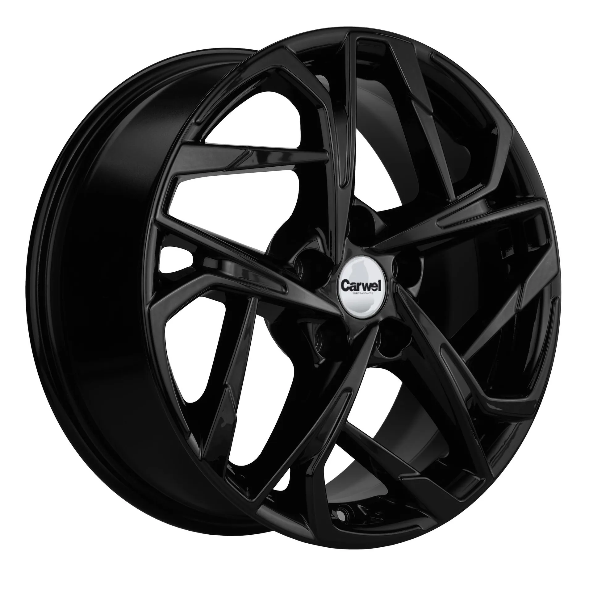 Диск литой R17 7J 5x114.3/56.1 ET48 Carwel Цаган 1716 BL 00116313