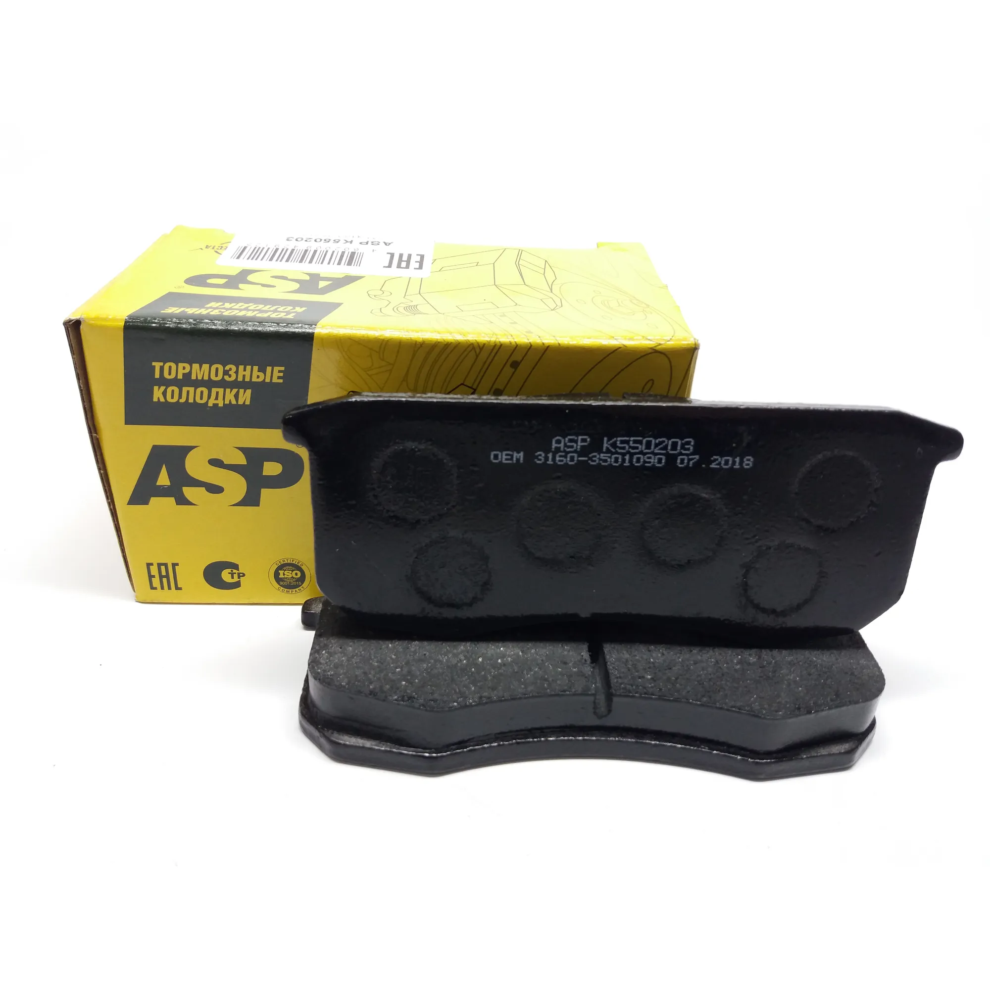 Колодки передние ASP UAZ 3160-3161 ASP K550203
