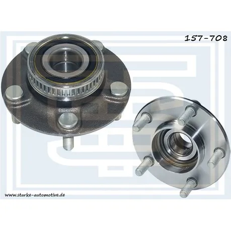 Ступица задняя CHRYSLER 300M --09.2004 с ABS STARKE 157-708