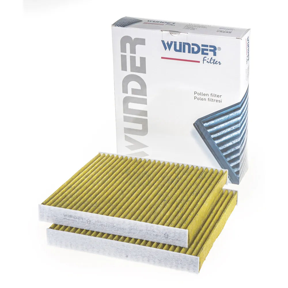 Фильтр салонный (угольный) (компл.2шт.) BMW 5:F07/F10/F11 7:F02/F04 WUNDER FILTER WPK220