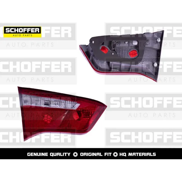 Фонарь в крышку багажника левый Kia Rio 4D 10-14 SCHOFFER SHF15069