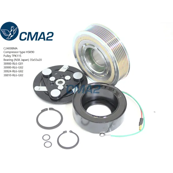 Муфта ACCORD CU 2.4 HSK90 7PK115 (NSK подшипник) 38900RL6G01 38900RL6G02 38924RL6G02 CMA2 C24008MA