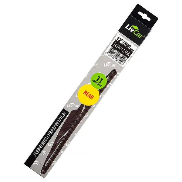 Щётка стеклоочистителя LIVCAR WIPER REAR задняя 12/300 мм LIVCAR LCDV1230R