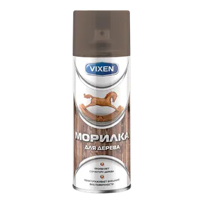 Морилка для дерева, орегон, аэрозоль 520 мл VIXEN VX-91005