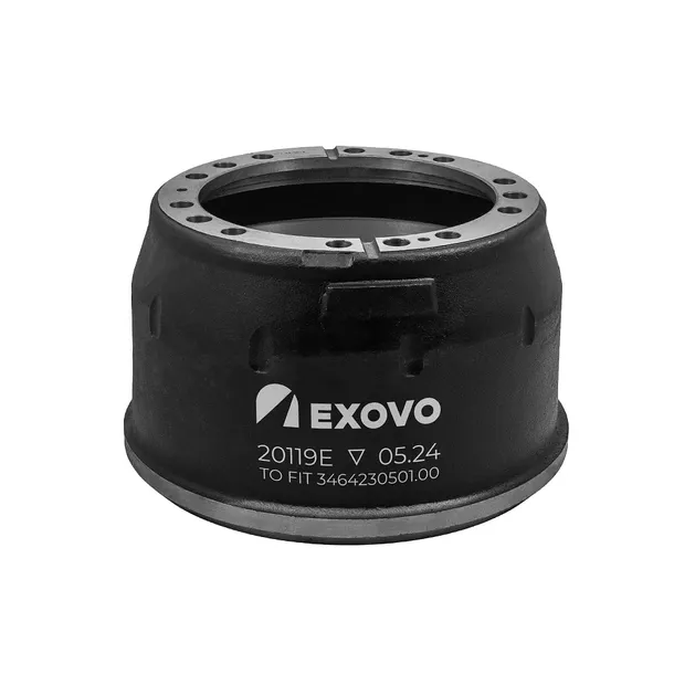 Барабан тормозной 410х192 410x180/192 H280 d298/335 n10x23 MB EXOVO 20119E