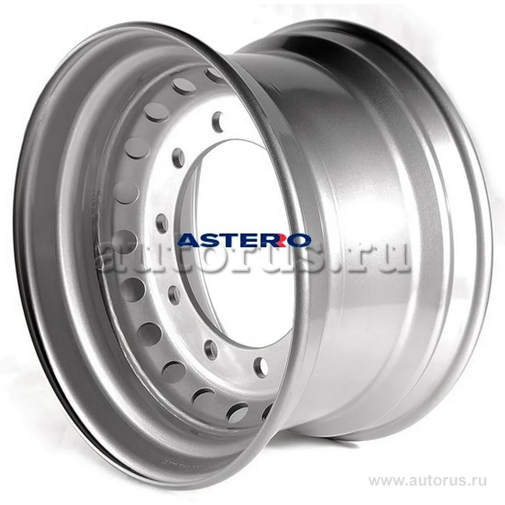 Диск штампованный R22.5 11.75J 10x335/281 ET0 ASTERRO M22 Silver 22115A