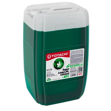 Антифриз TOTACHI Super LLC Green G11 готовый -40C зеленый 20 л 4589904520556