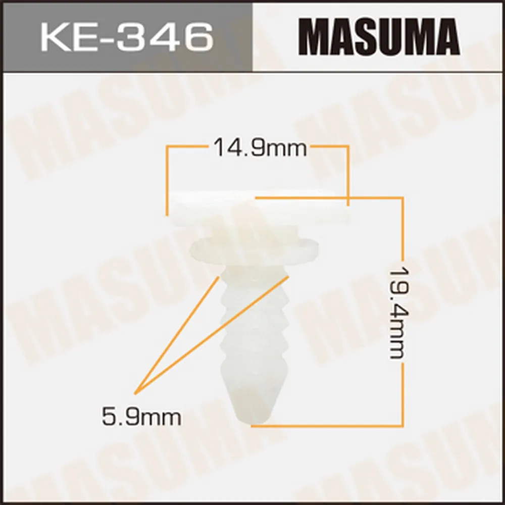 Клипса vw golfjettapassat iii, bmw e21-36 80 MASUMA KE-346