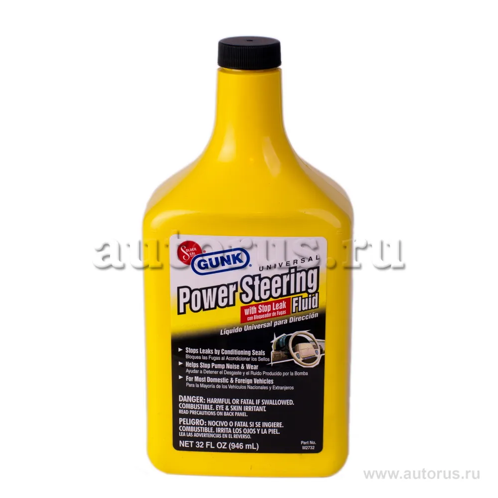 Жидкость гидроусилителя GUNK Power Steering Fluid M2732 946 мл M2732