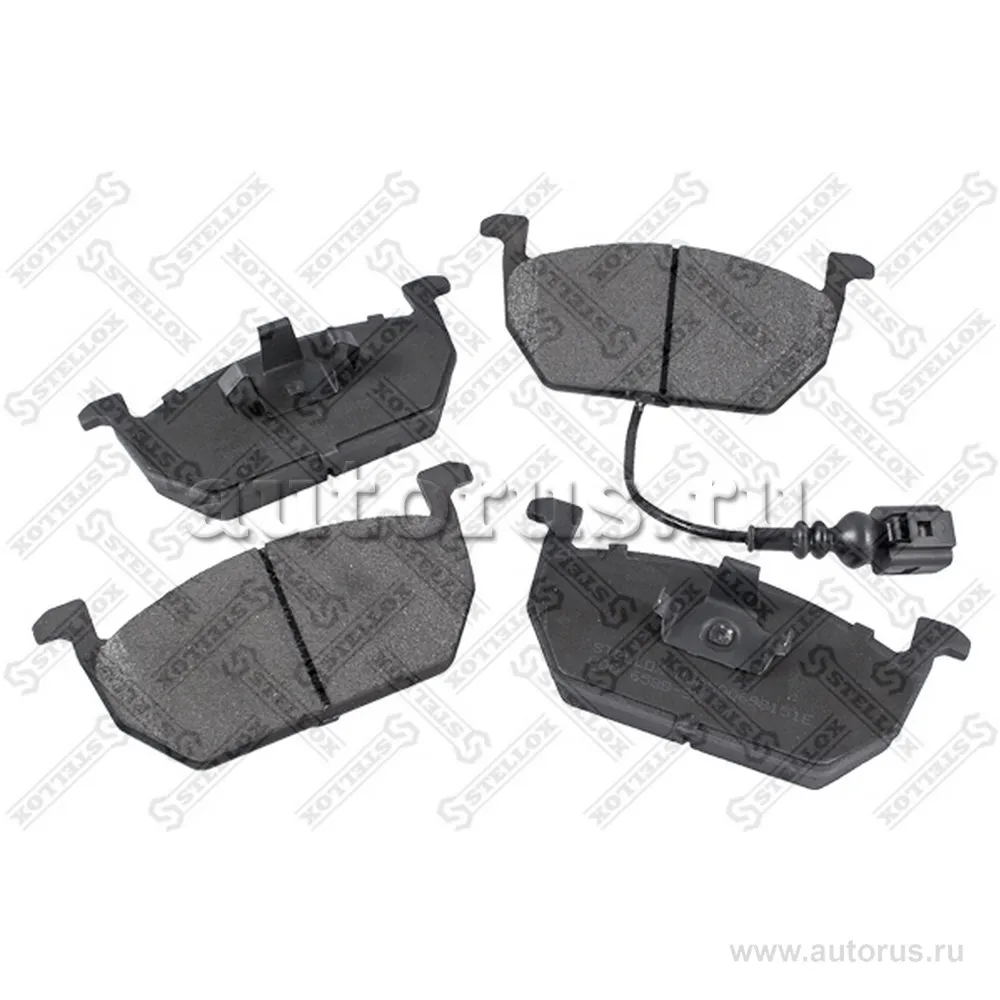 Колодки диск. пер. с антискр. пл. Seat Leon, Skoda Octavia, VW Gol STELLOX 000 658B-SX
