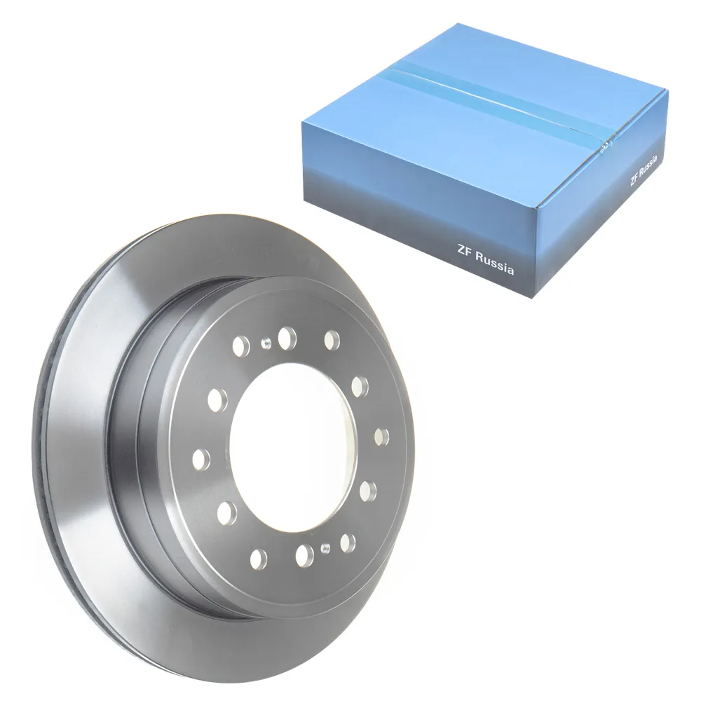 Диск тормозной задний для TOYOTA LC PRADO J150 /VENT D=312MM ZF RUSSIA DF6342 ZFR