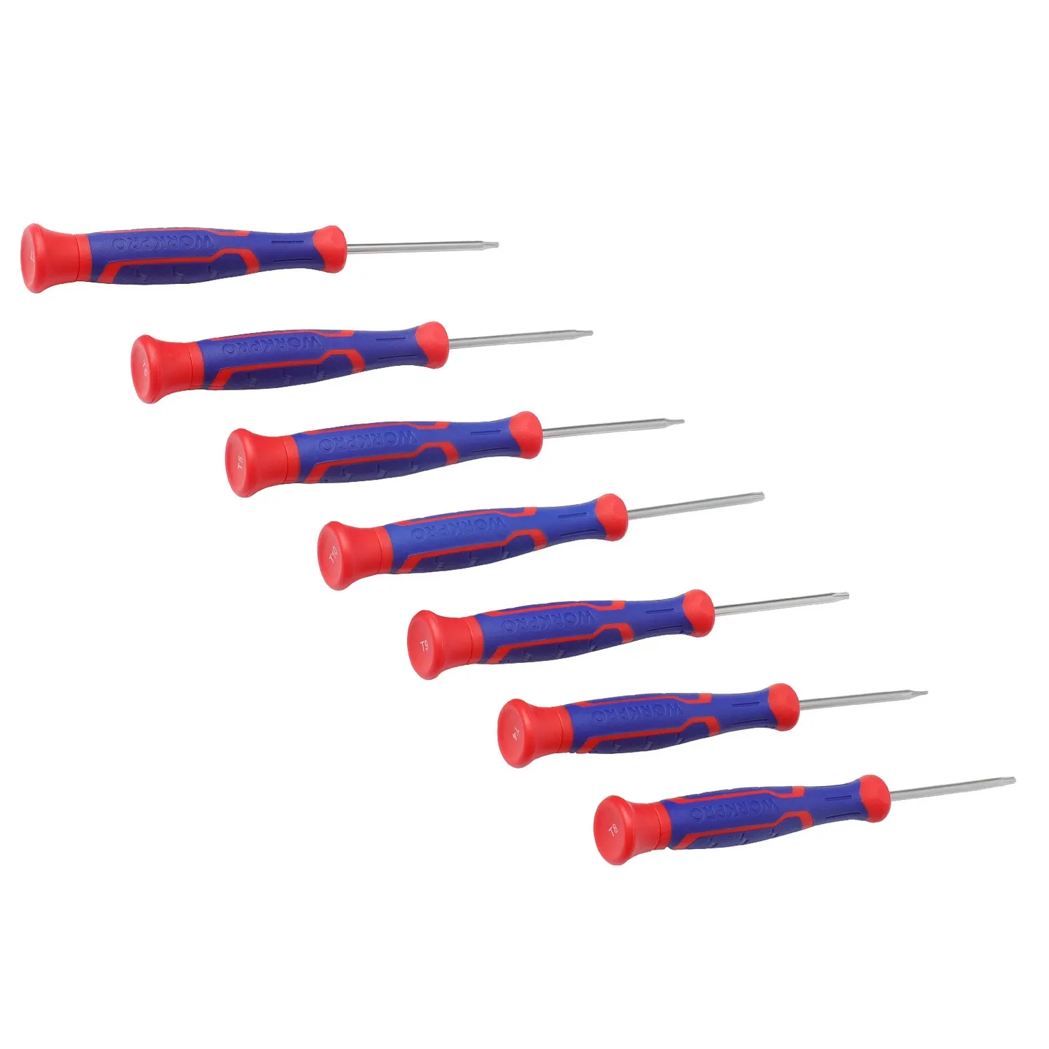 Отвертки для точной механики TORX набор 7шт проф WP200510 WORKPRO WORKPRO WP200510