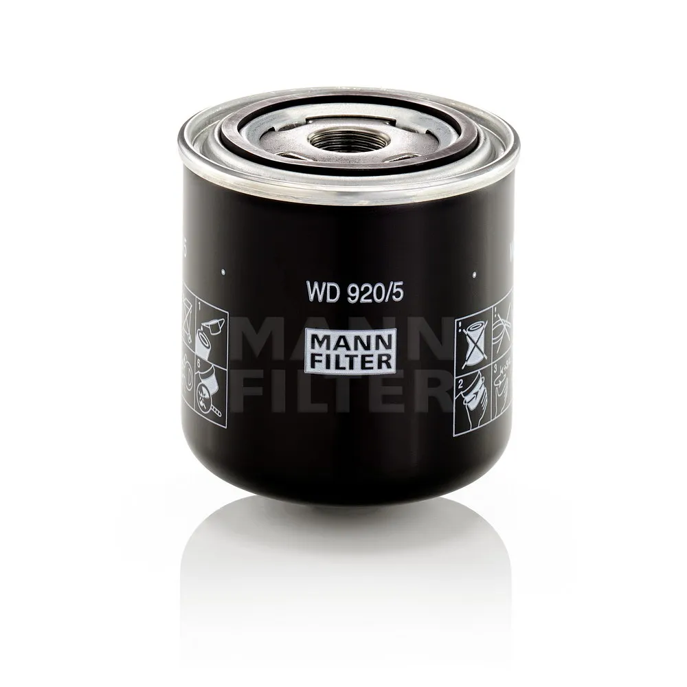 Фильтр масляный для гидросистемы MANN-FILTER WD920/5