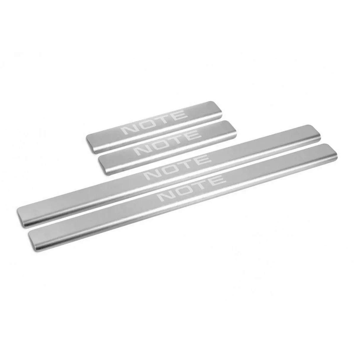 Накладки порогов AutoMAX (4 шт.) Nissan Note 2012-2016; 2016-2020 AutoMax AMNINOT01